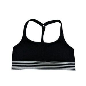 Athleta Women's Size XS Sportsbra Removable Padding Adjustable Straps Black